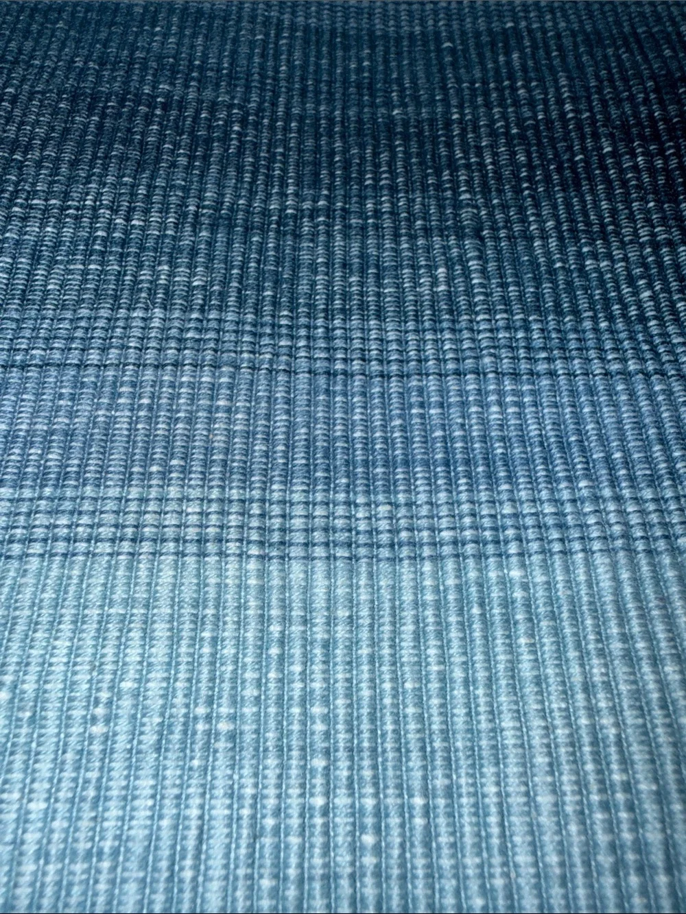 Blue Ombre Woven Placemats - Set of 4